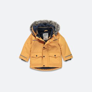 Boys Yellow Hooded